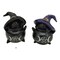 Edge Collections - 3.5" - Black - Cat in Cauldron Figurine Home Decor Gift - 2 Pieces